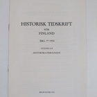Historisk tidskrift för Finland + liite - pikkukuva 3