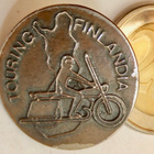VANHA Ruuvimerkki Touring Finland Moottoripyöräkerho - pikkukuva 1