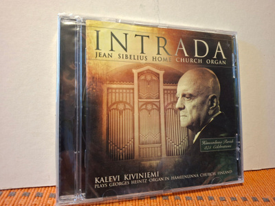 Kalevi Kiviniemi:Intrada-J.Sibelius Home Church organ CD(new