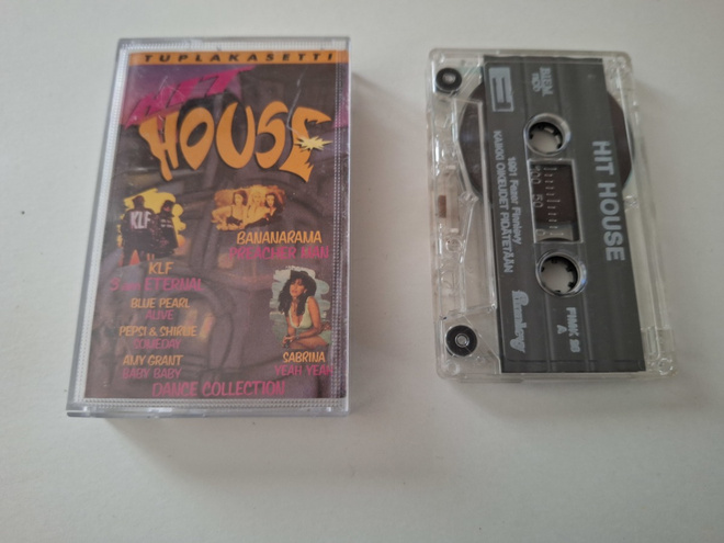 HIT HOUSE - SABRINA, BANANARAMA ym. Tupla C-Kasetti 