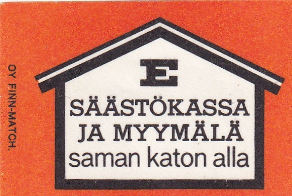 E sästökassa ja myymälä saman katon alla   6/7