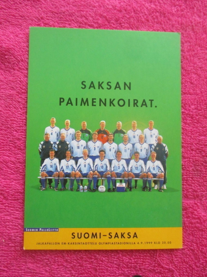 SAKSANPAIMENKOIRAT : SUOMI-SAKSA 4.9.1999
