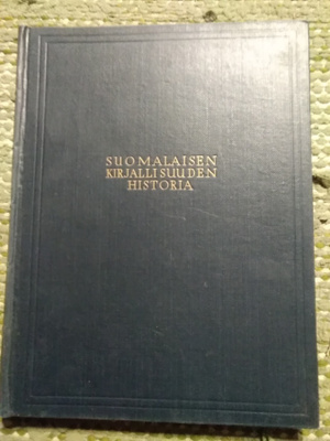 V. Tarkiainen: Suomalaisen kirjallisuuden historia