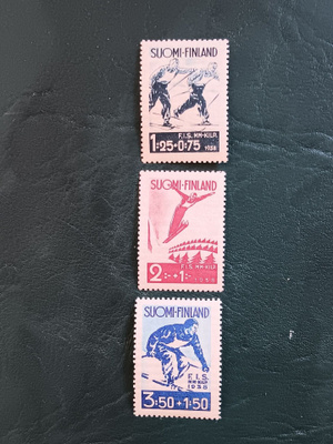 1938 F.I.S. Lahden hiihtokisat sarja postituoreet **