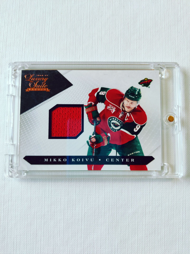 Mikko Koivu - 10-11 Panini Luxury Suite Jersey /599
