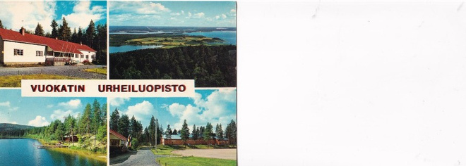 Vuokatti, Urheiluopisto  sommitelmakortti  b686