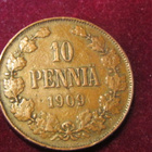 10 penniä 1909 - pikkukuva 1