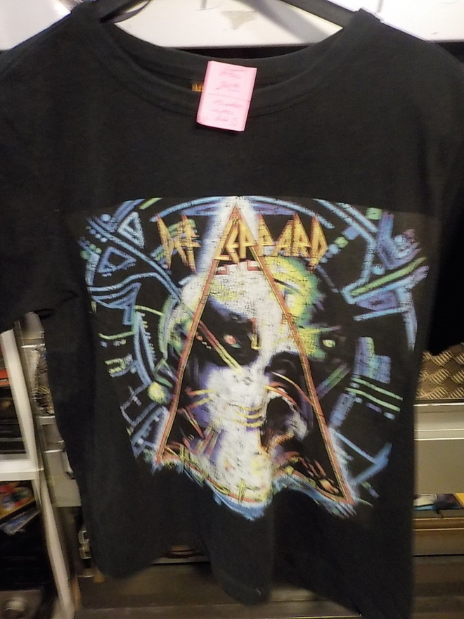 DEF LEPPARD - HYSTERIA T-PAITA KOKO XS/S