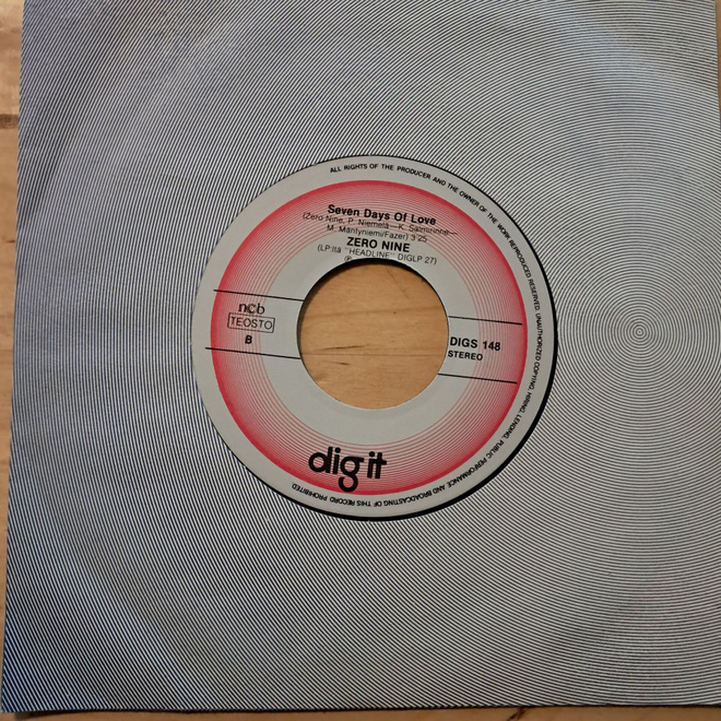 Zero Nine – Walk Away, Seven Days Of Love