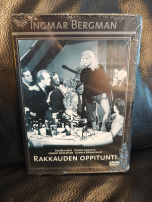 Rakkauden oppitunti (1954) DVD Suomijulkaisu Ingmar Bergman
