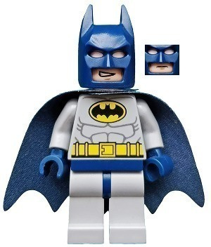 Lego Figuuri - Batman Light bluish gray ( Super Heroes )
