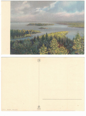 Vanha kortti, KUVATAIDE 119/6, A. Bock