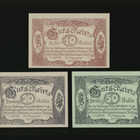 Itävalta Notgeld 10, 20, 50 Heller, Waldburg 1920 - pikkukuva 2