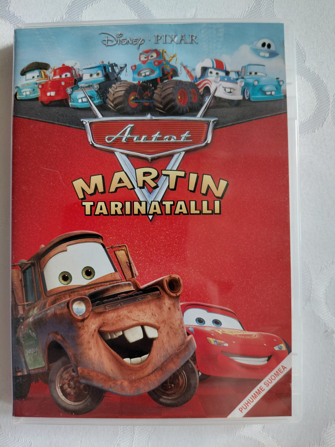 DVD Disney Pixar Autot: Martin tarinatalli