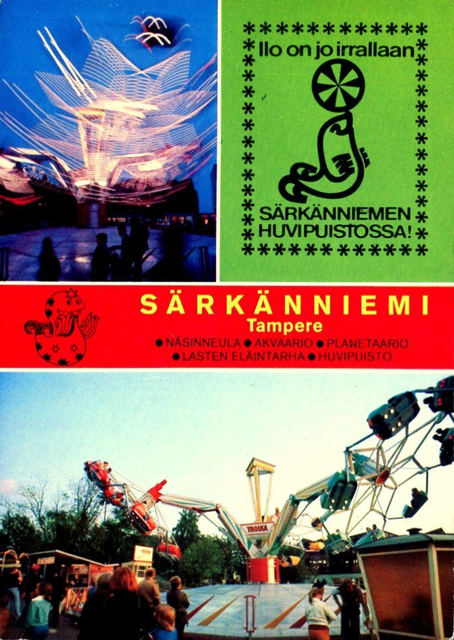 TAMPERE, Särkänniemi, kulkenut