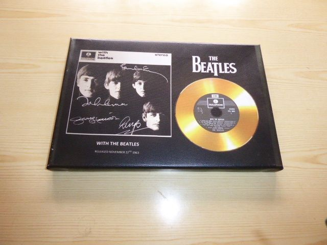 The Beatles canvastaulu koko 20 cm x 30 cm