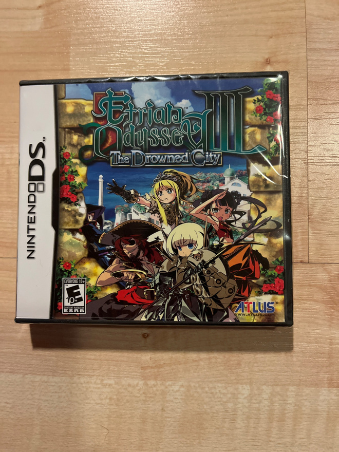 Etrian Odyssey III: The Drowned City (NDS)(USA)(NIB)