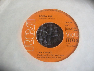 7" - The Sweet - Poppa Joe / Jeanie