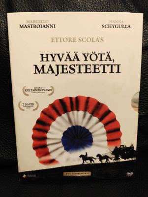 Hyvää yötä, majesteetti (1982) DVD Suomijulkaisu