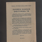 Peitsi, Pekka: Kansa taistelee elämästään, Otava 1943, K3 - pikkukuva 2