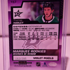 Thomas Harley /399 Violet Pixels Marquee Rookies - pikkukuva 2