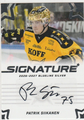 2026/27 Bluelinen Silver signature Siikanen , Saipa