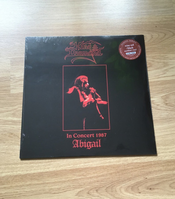 King Diamond – In Concert 1987 Abigail LP (Wine Red / Black)