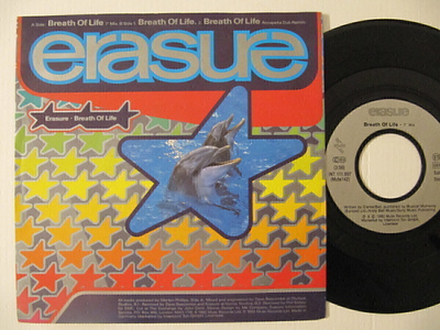 Erasure Breath Of Life 7" sinkku