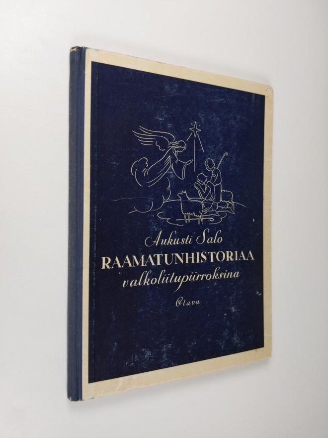 Aukusti Salo : Raamatunhistoriaa valkoliitupiirroksina