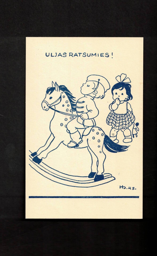 S-Au 29/7 Uljas ratsumies!, keinuhevonen