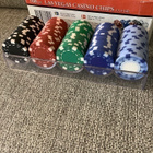 100 LAS VEGAS -PELIMERKKEJÄ AITOA SAVEA 11,5 g (POKERI) - pikkukuva 2