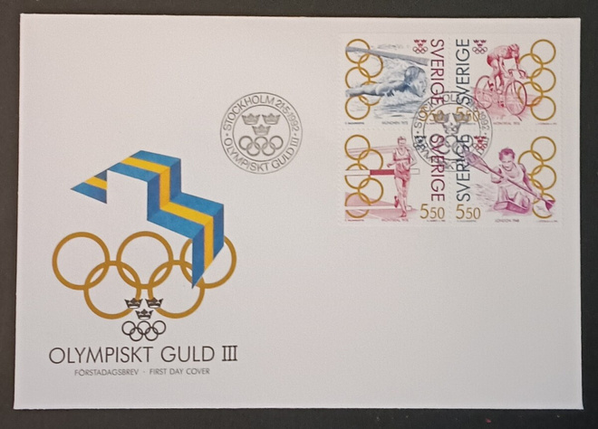 1992 FDC Olympiavoittajia III