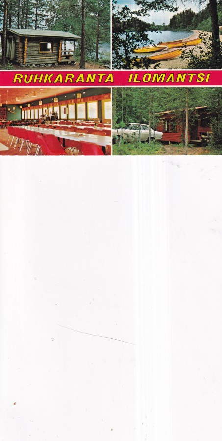 Ilomantsi, Ruhkaranta , sommitelmakortti   b643