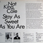 Stay As Sweet As You Are  Nat King Cole - pikkukuva 2