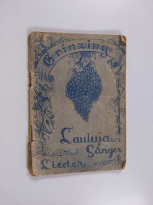 Grinzing : lauluja = sånger = Lieder
