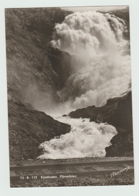 Kjosfossen , Flåmsdalen (R)