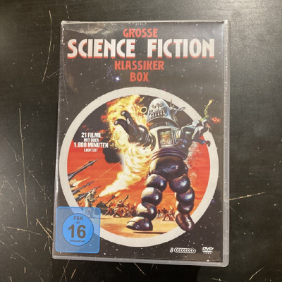 Grosse Science Fiction Klassiker Box 8DVD (UUSI)