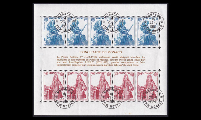 Monaco 1681-2BL28 o Europa (1985)