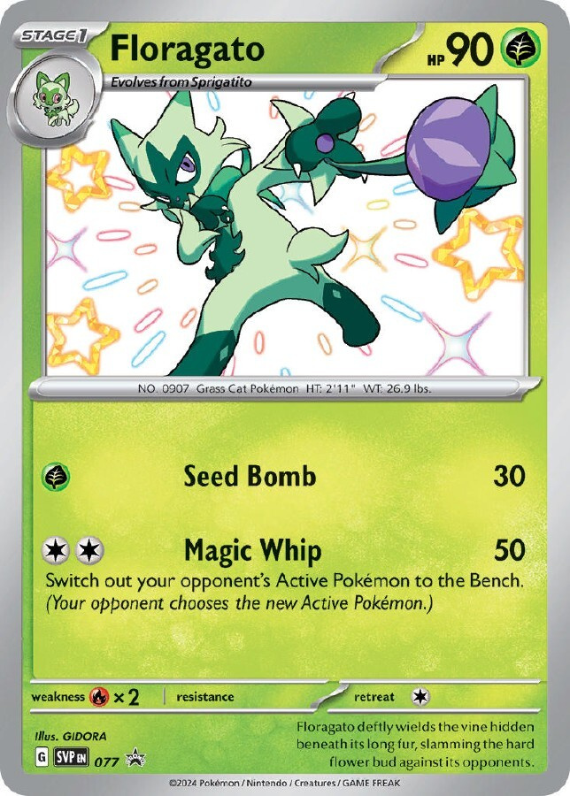 Floragato SVP 077 - Black Star Promo - NM/M