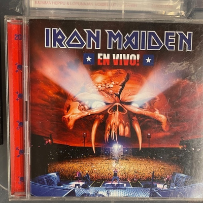 IRON MAIDEN - En Vivo! 2-cd
