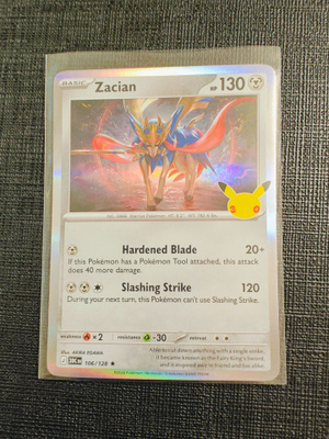 Pokemon 30th - Zacian