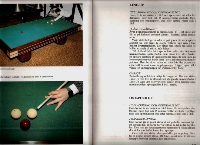 Biljardhandboken: Pool, snooker, carambole, kägel mm