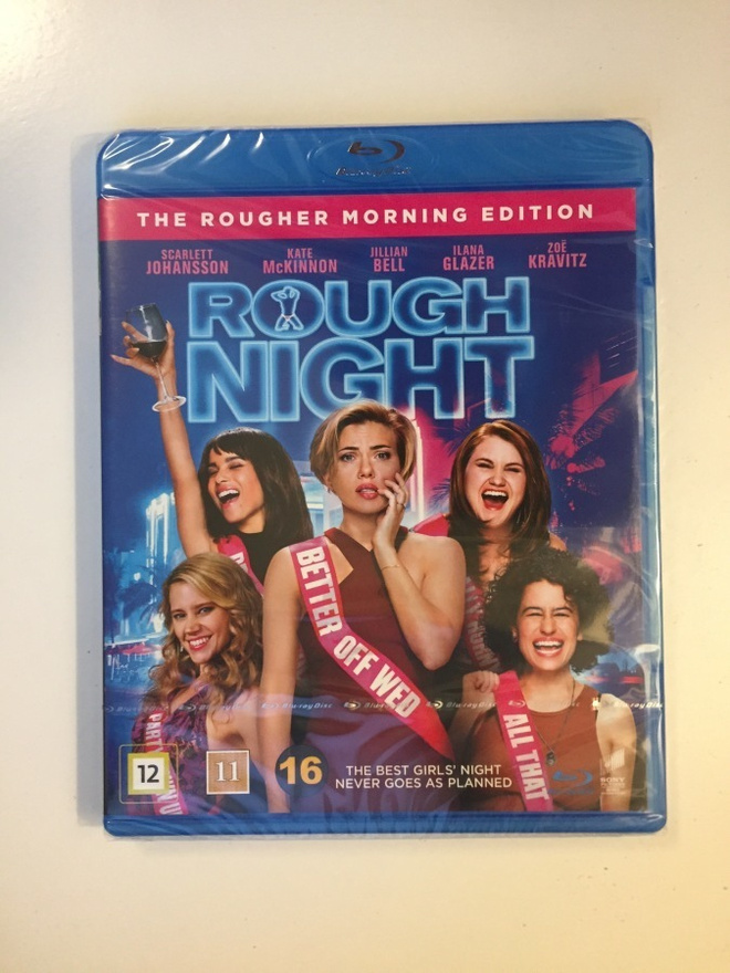 Rough Night (Blu-ray) (2017) Scarlett Johansson (UUSI)