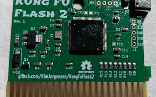 UUSI Kung Fu Flash 2 Commodore C64/C128:lle