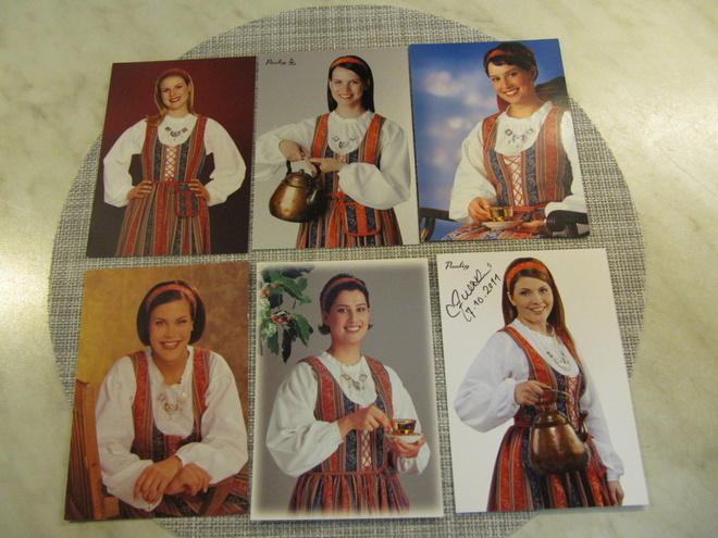 Paula kortteja 6 kpl.