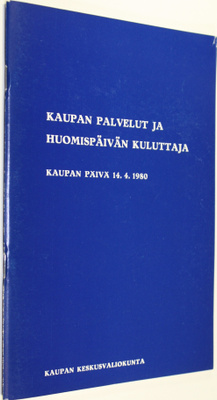 Kaupan palvelut ja huomispäivän kuluttaja : kaupan päivä ...