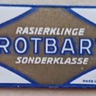 Partakoneenterä "Rotbart", käyttämätön - pikkukuva 1