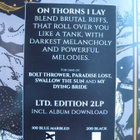 ON THORNS I LAY - THRENOS  2xLP - pikkukuva 3