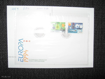 Suomi*Finland*FDC 18.3.1994 Eurooppa merkit
