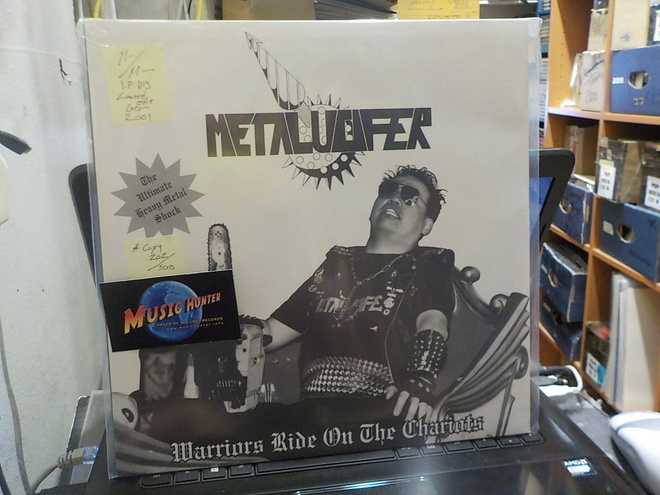 METALUCIFER - WARRIORS RIDE.. LP GER 2001 M-/M-